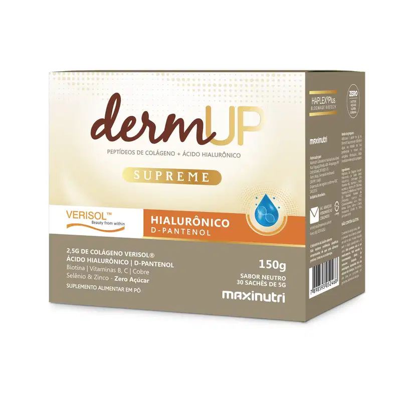 Colageno Derm Up Supreme C30 Sache Original Maxinutri