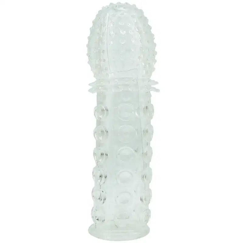 Capa Peniana Extensora com Textura Aumenta Penis 15 cm