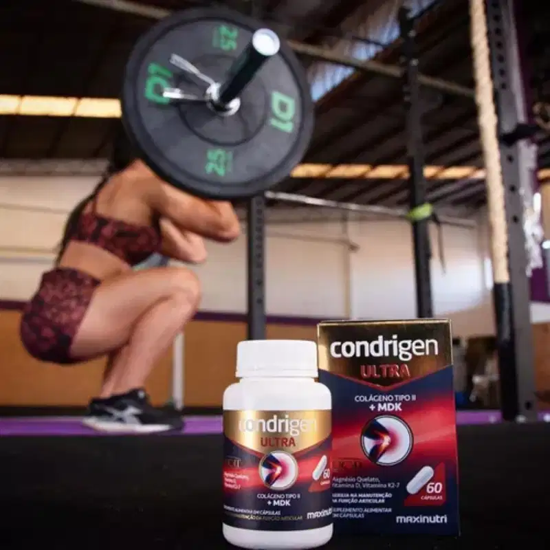 Kit C3 Suplemento Condrigen Ultra MDK Articulações Maxinutri