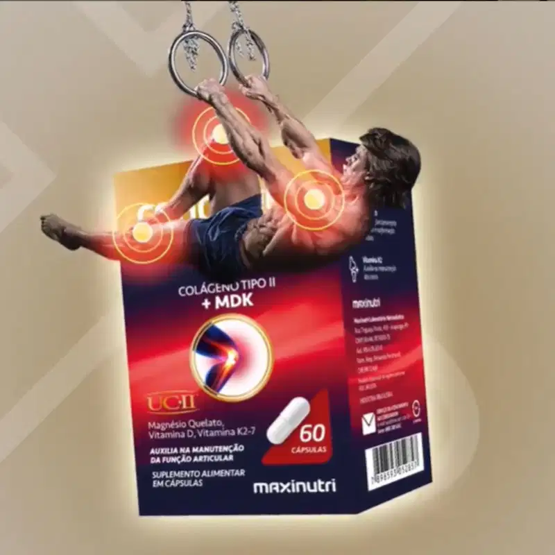 Kit C3 Suplemento Condrigen Ultra MDK Articulações Maxinutri