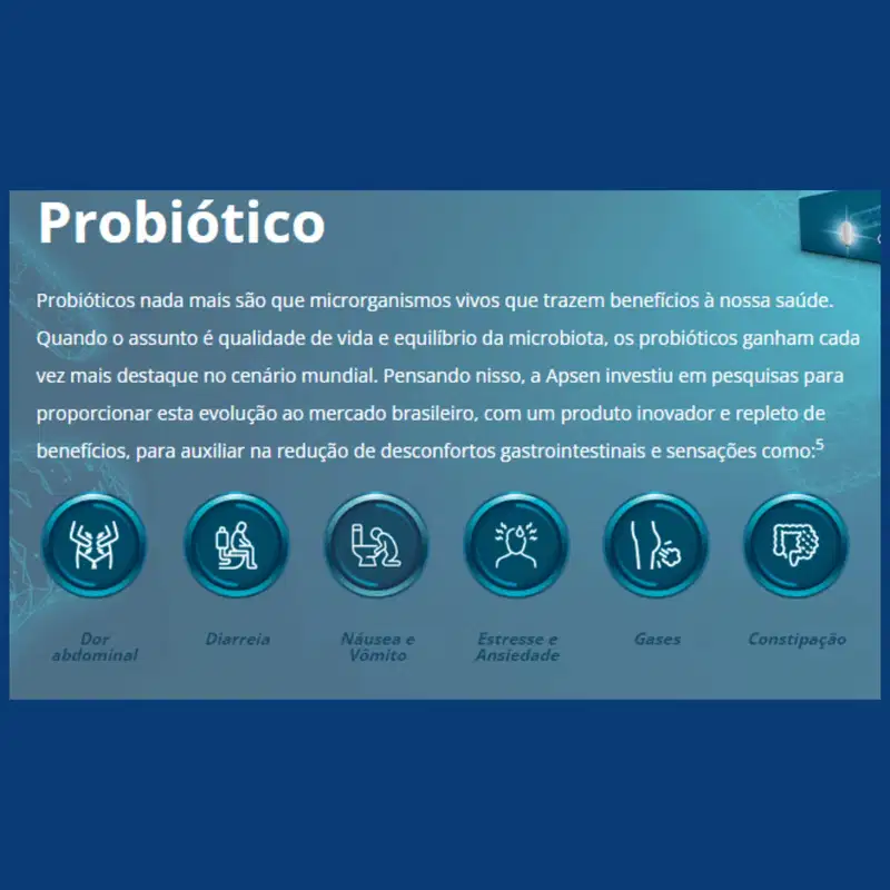 Suplemento Alimentar Probid Lactobacillus C30 – Apsen