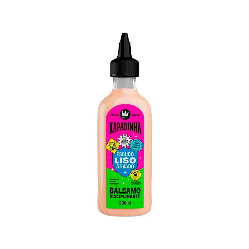 Kit Lola From Rio Xapadinha Escudo Liso Ativado - Shampoo 250Ml + Máscara 100G + Leave-In 200Ml