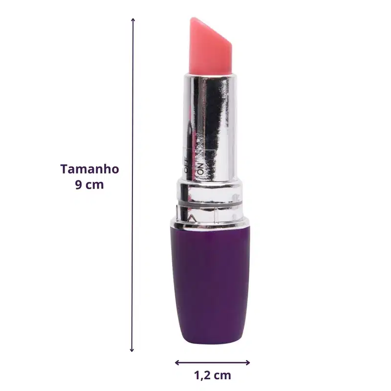 Vibrador Formato de Batom Lipstick Vibe Vibrador Discreto