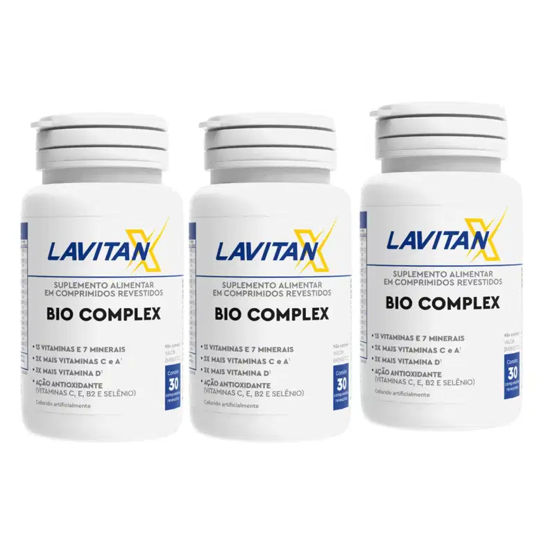 Kit Cimed Lavitan Bio Complexo (3 Unidades)