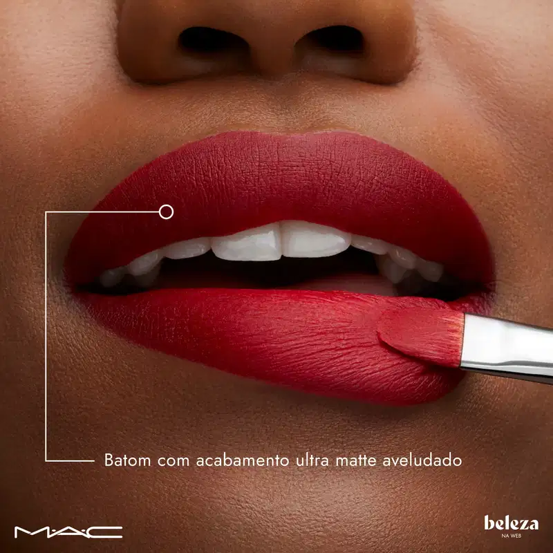 M·A·C Retro Matte Lipstick Ruby Woo - Batom 3g