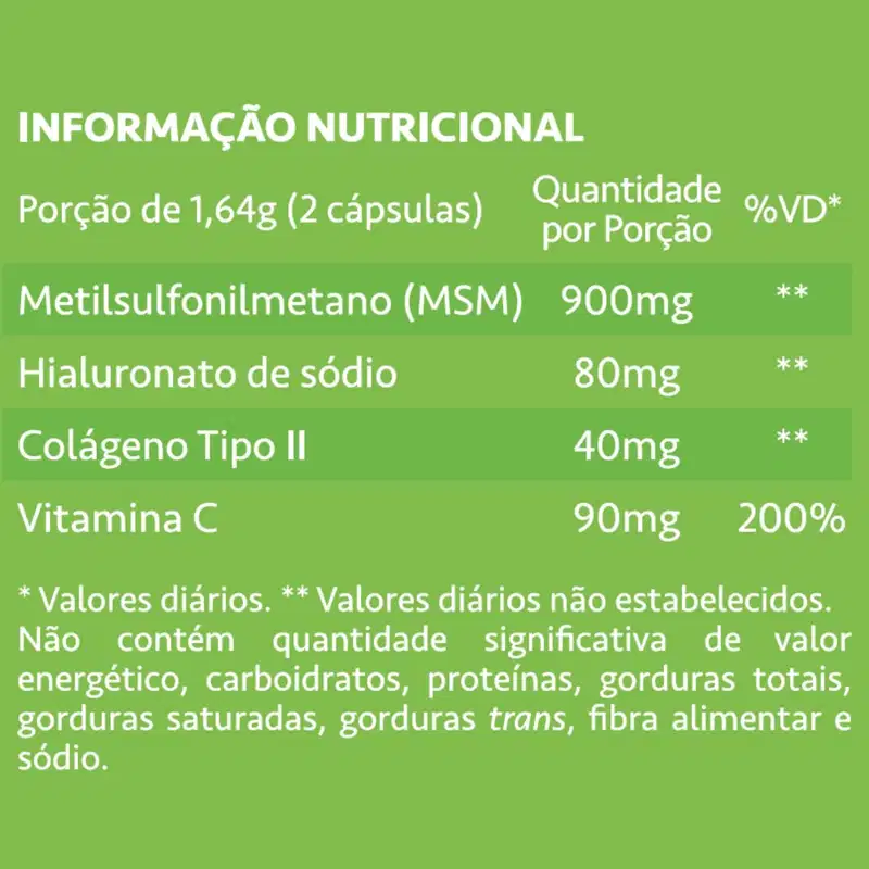 Kit C3 Suplemento Condrigen Trio MSM 900mg C60– Maxinutri