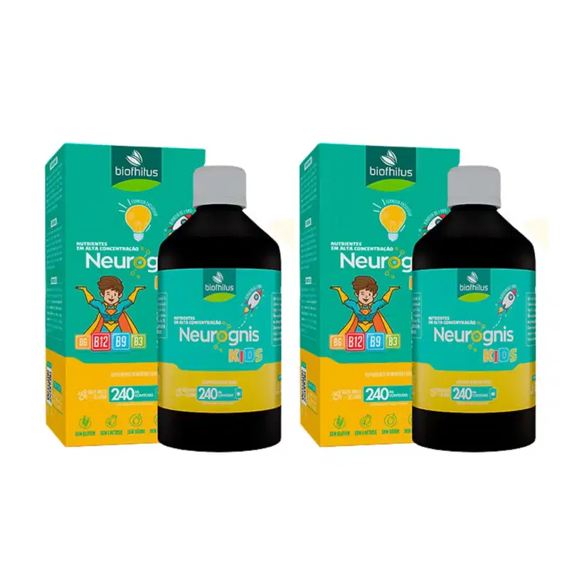 Kit Biofhitus Neurognis Kids Double, 2 Unidades.