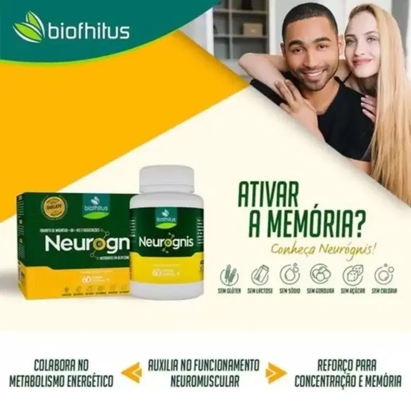 Kit Biofhitus Neurognis Kids + Adultos, 2 produtos.