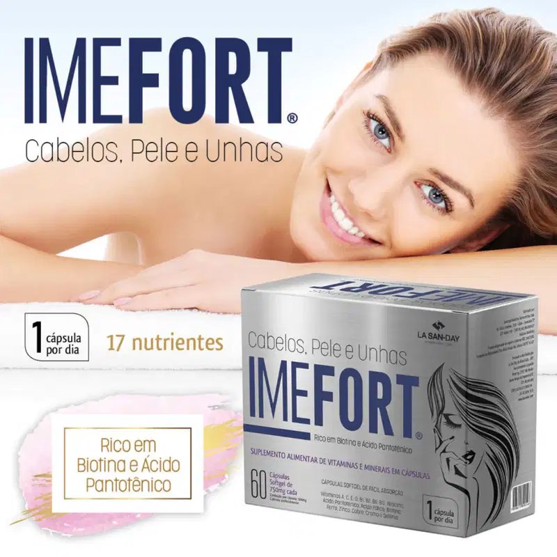 La San-Day Imefort - Suplemento Alimentar (60 Cápsulas)