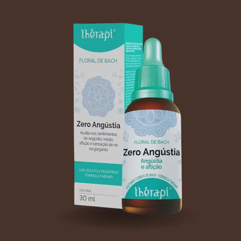Kit Com 2 Floral Thérapi Zero Angústia 30ml - Floral Thérapi