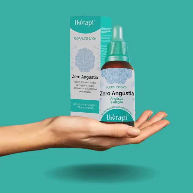 Kit Com 2 Floral Thérapi Zero Angústia 30ml - Floral Thérapi