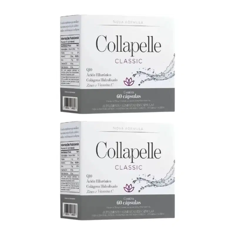 Kit C2 Colágeno Hidrolisado Collapelle C60 - Prowin