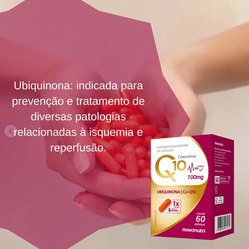 Coenzima Q10 100Mg C60 Maxinutri