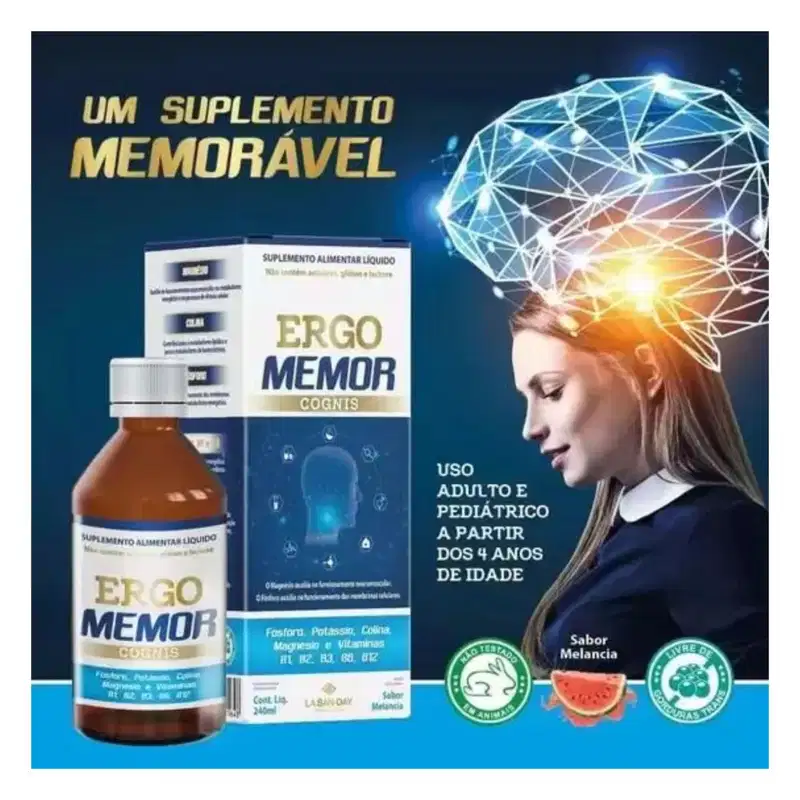 La San-Day Ergomemor Cognis - Suplemento Alimentar 240ml