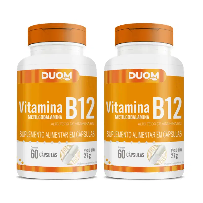 Kit C2 Vitamina B12 - Metilcobalamina C60 Duom