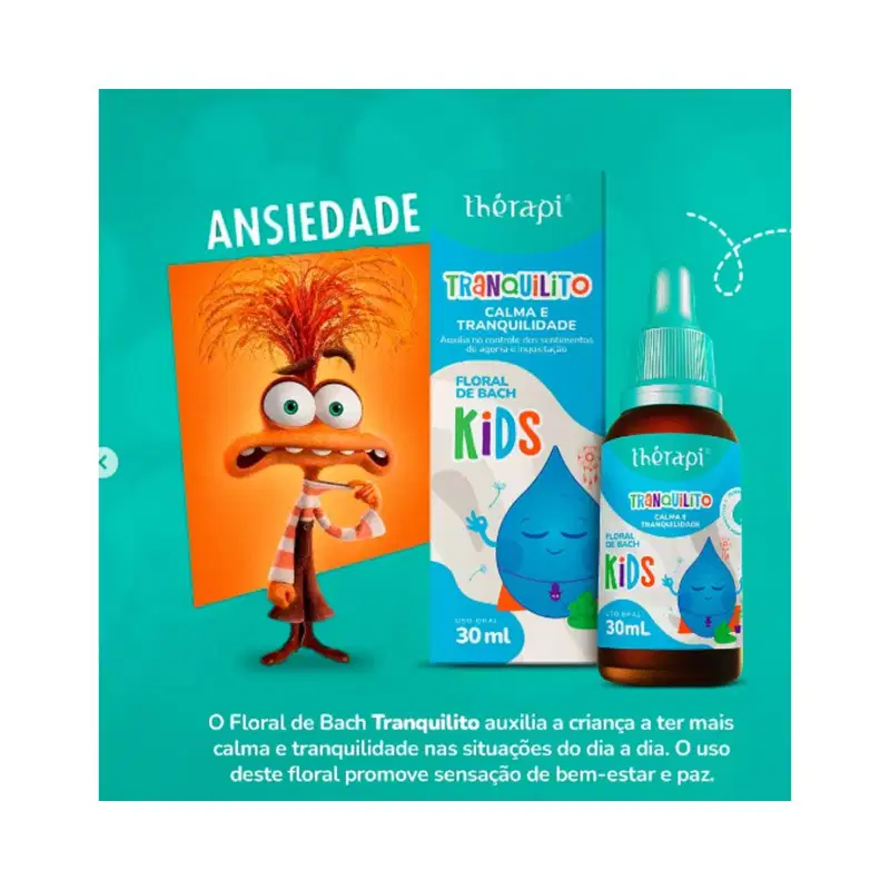 Kit C2 Tranquilito Floral Calma Tranquiliza Kids - Floral Thérapi