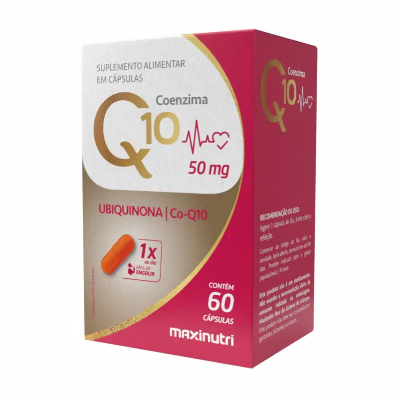 Kit C3 Coenzima Q10 Suplemento Para Disposição 50mg - Maxinutri