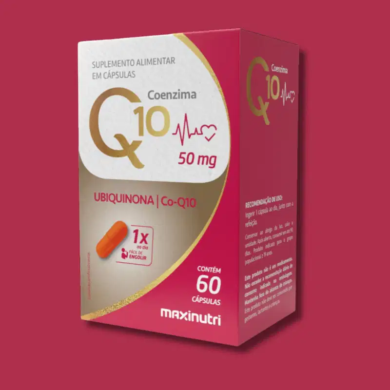 Kit C3 Coenzima Q10 Suplemento Para Disposição 50mg - Maxinutri