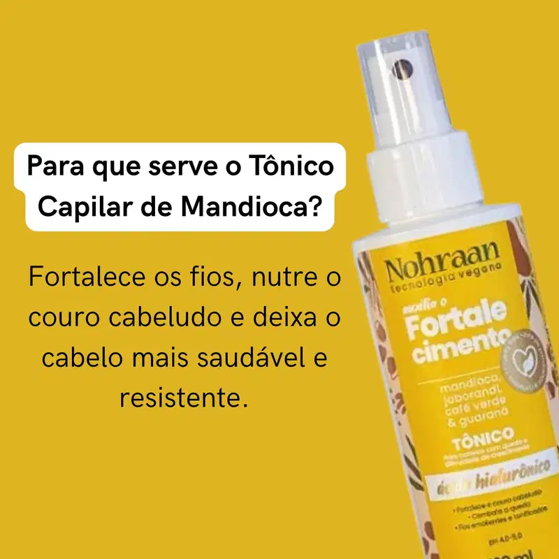 Nohraan Tonico 120Ml Fortalecmento Mand Jab
