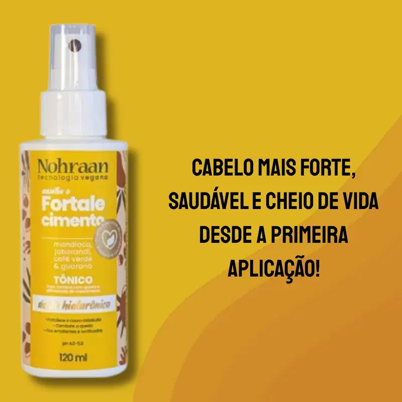 Nohraan Tonico 120Ml Fortalecmento Mand Jab