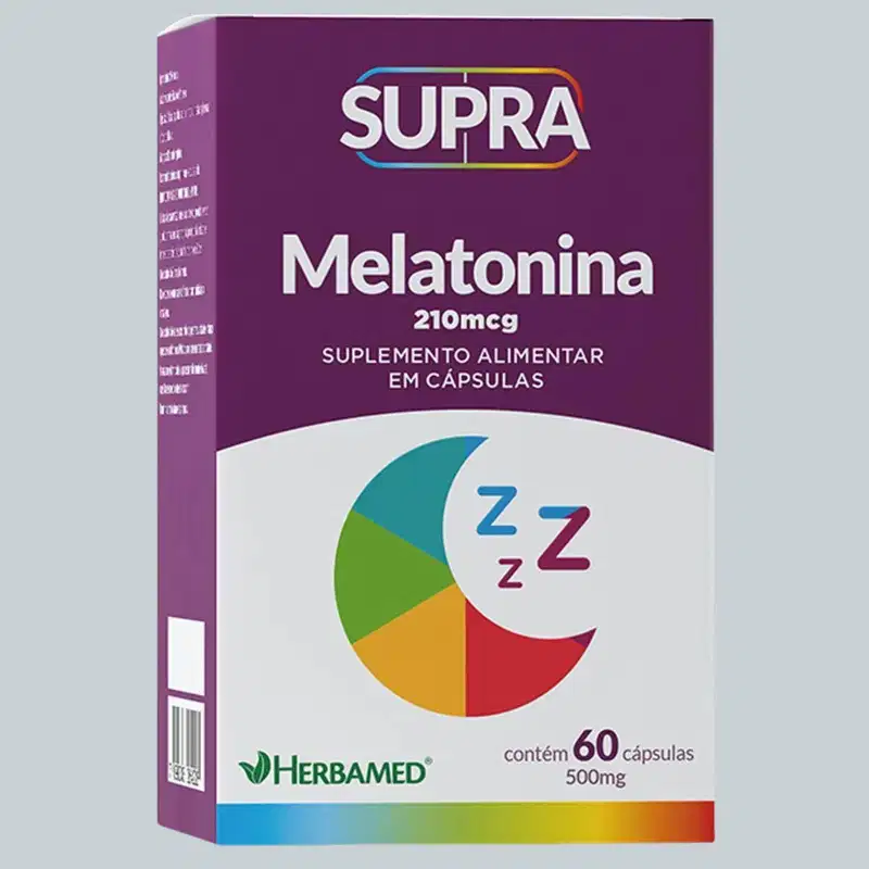 Supra Melatonina 210Mcg C60 Herbamed