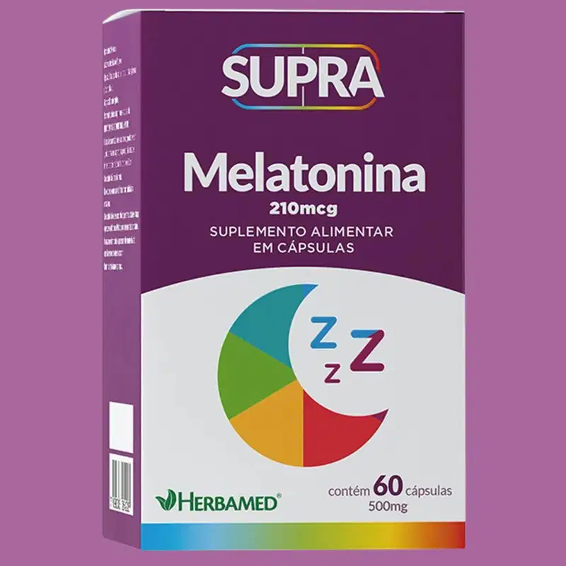 Supra Melatonina 210Mcg C60 Herbamed