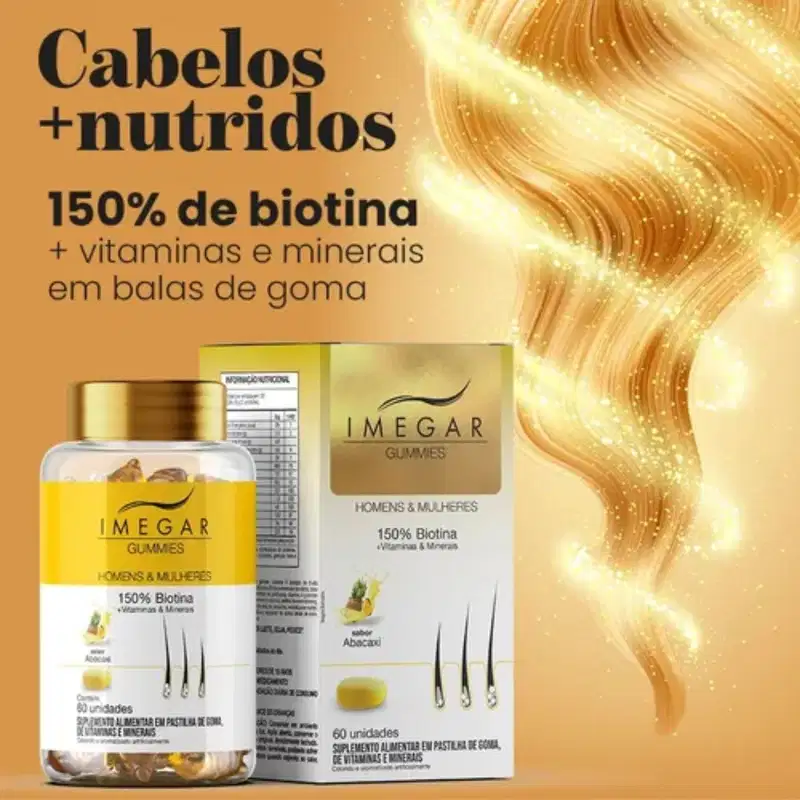 Imegar Gummies Homens & Mulheres C60 Gomas - Prowin Pharma
