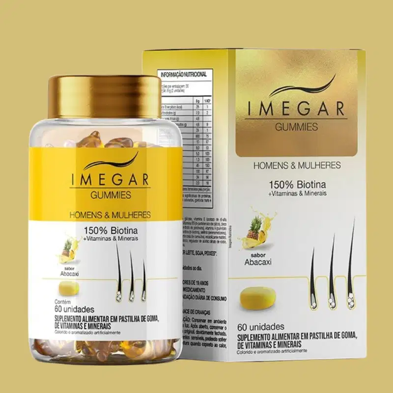 Imegar Gummies Homens & Mulheres C60 Gomas - Prowin Pharma