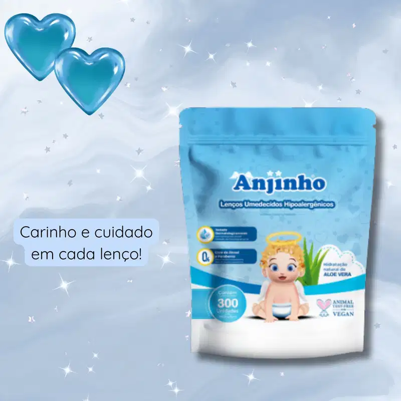 Lenco Umed Anjinho C300 Refil Azul