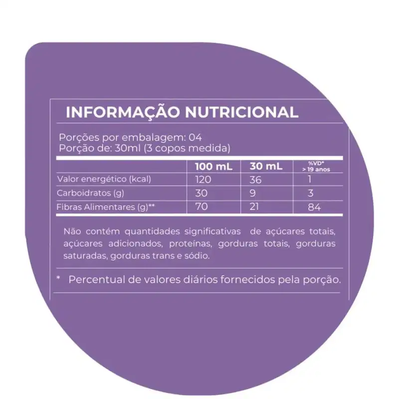 Lactulose 120ml Nativita Sabor Ameixa