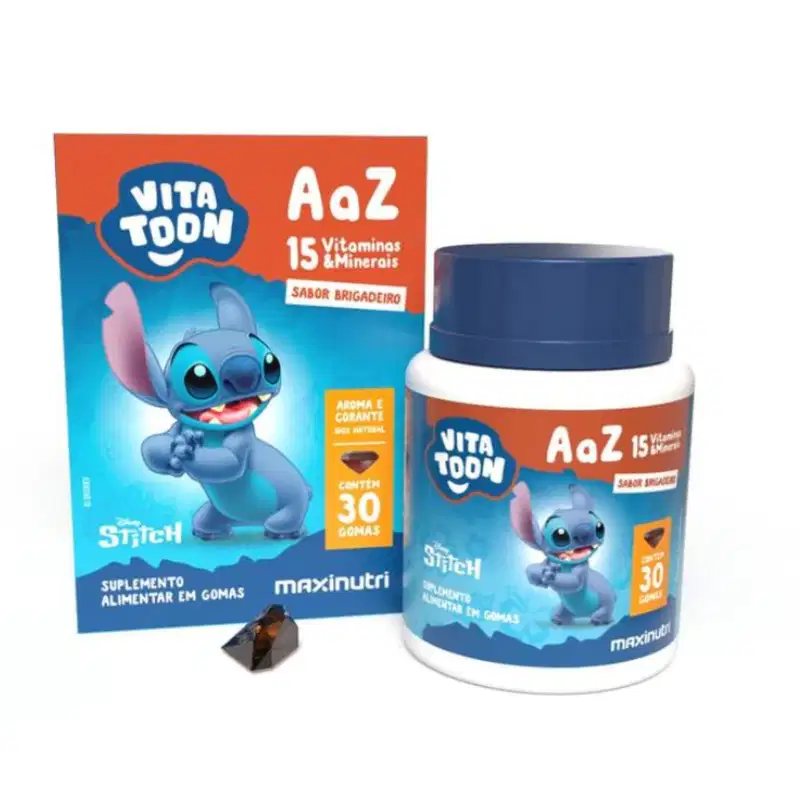 Vitatoon Maxinutri Stitch Az C30 Gomas Brigadeiro