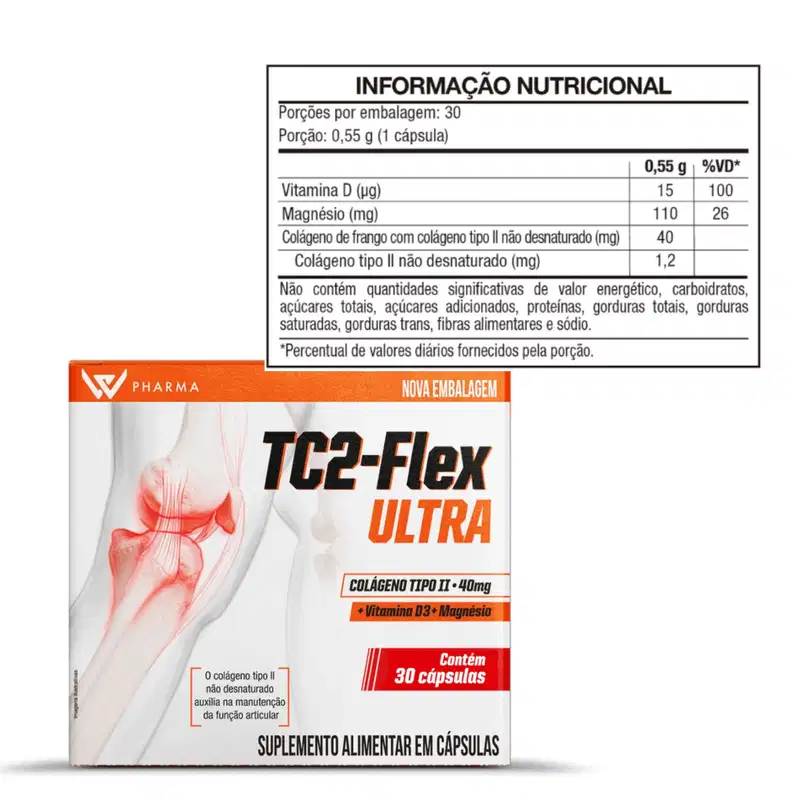 TC2 Flex Ultra Prowin 40mg – Suporte Articular C30