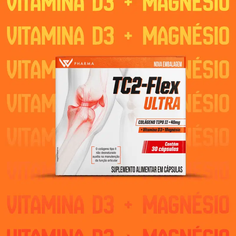 Kit C2 TC2 Flex Ultra Prowin 40mg – Suporte Articular C30