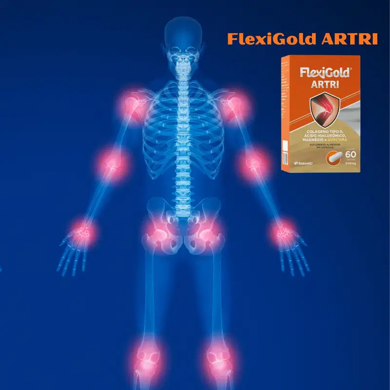 Flexigold Artri C60 Herbamed – Mobilidade e Saúde Articular
