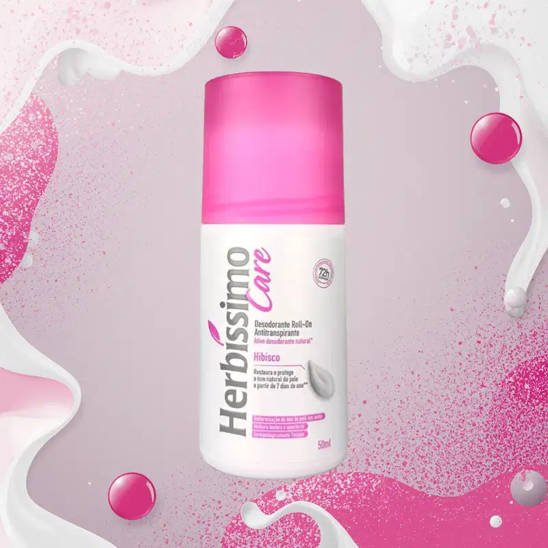 Desodorante Herbíssimo Roll-On Hibisco 50ml
