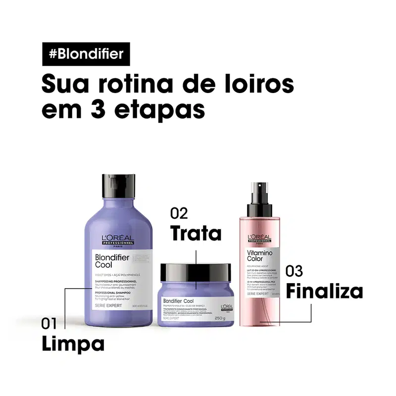 L'Oréal Professionnel Serie Expert Blondifier Cool - Máscara Capilar 250g