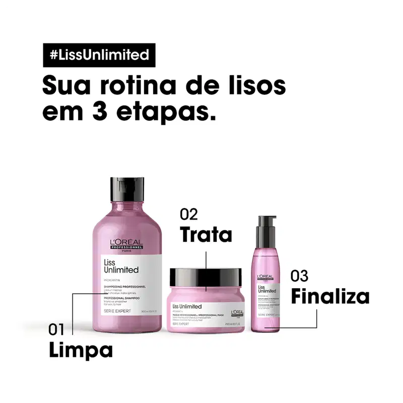 L'Oréal Professionnel Serie Expert Liss Unlimited - Shampoo 300ml