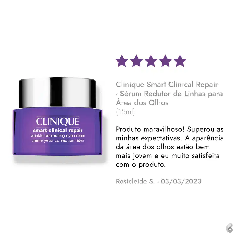 Clinique Smart Clinical Repair - Sérum Redutor de Linhas para Área dos Olhos 15ml