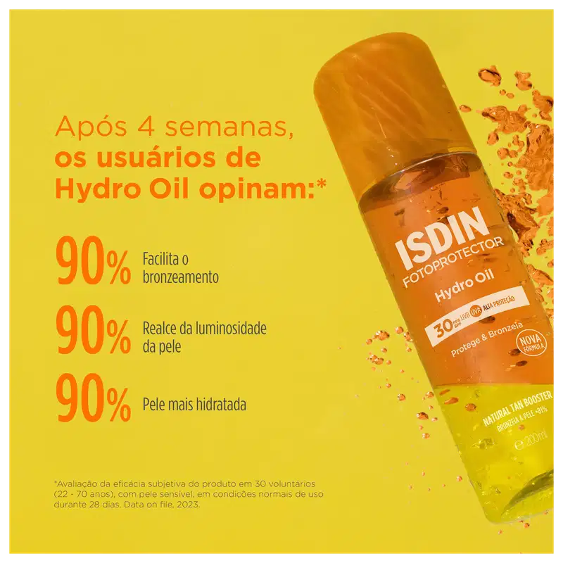 ISDIN HydroOil FPS 30 - Protetor Solar 200ml
