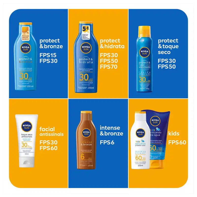 Kit Nivea Sun Protect & Hidrata Duo (2 produtos)
