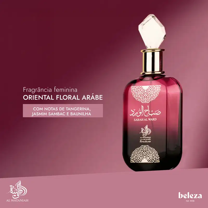 Sabah Al Ward Al Wataniah Eau de Parfum - Perfume Feminino 100ml
