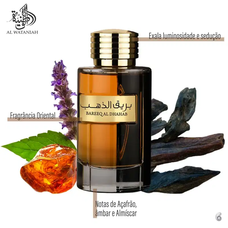 Bareeq Al Dhahab Al Wataniah Masculino - Eau de Parfum 100ml