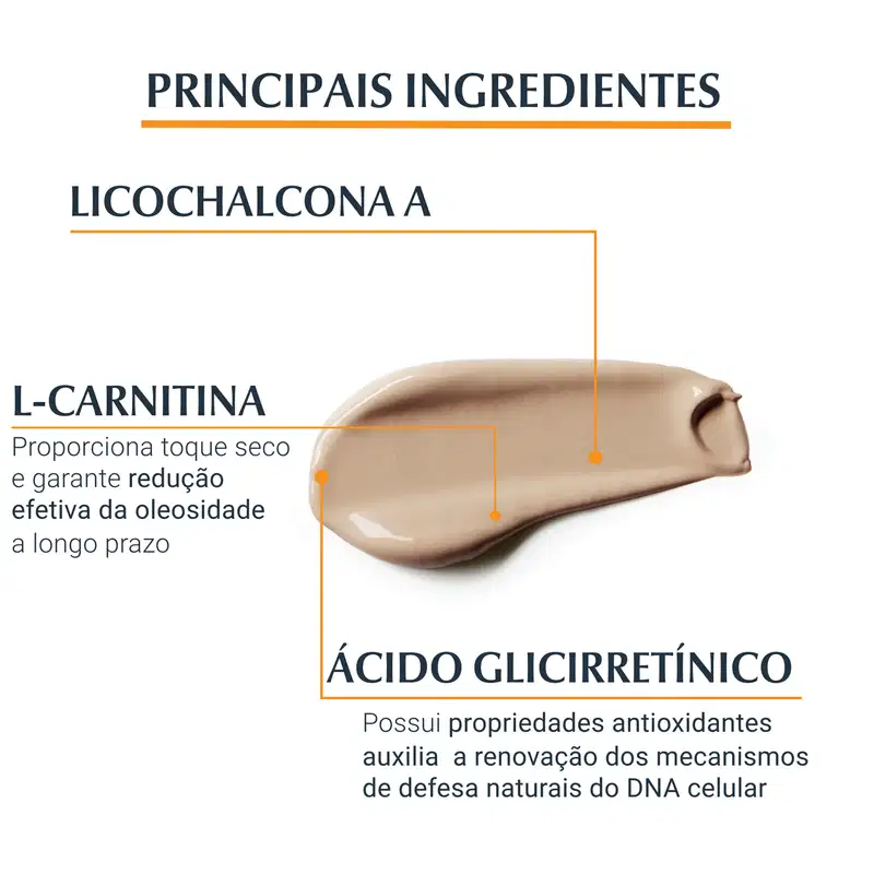 Eucerin Sun Oil Control Cor Média FPS 70 - Protetor Solar Facial com Cor 50ml