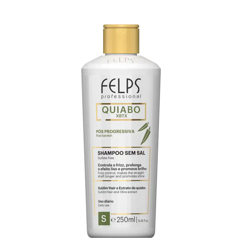 Felps Professional Quiabo XBTX Pós Progressiva - Shampoo 250ml