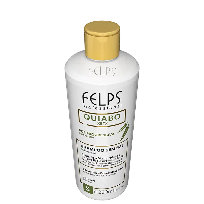 Felps Professional Quiabo XBTX Pós Progressiva - Shampoo 250ml