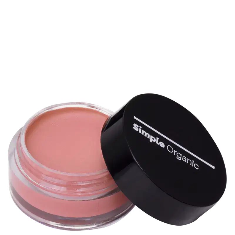 Simple Organic Lip+Cheek Candy - Blush 3 em 1 4g
