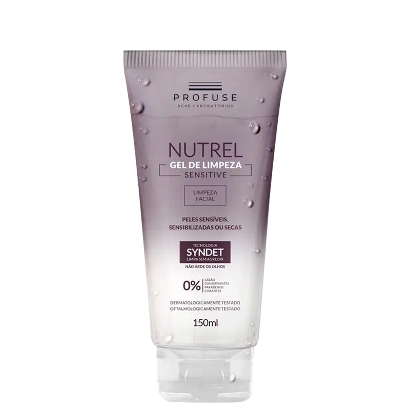 Profuse Nutrel Sensitive - Gel de Limpeza Facial 150ml