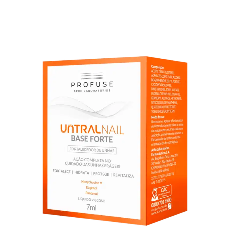 Profuse Untralnail Incolor - Base Fortalecedora 7ml