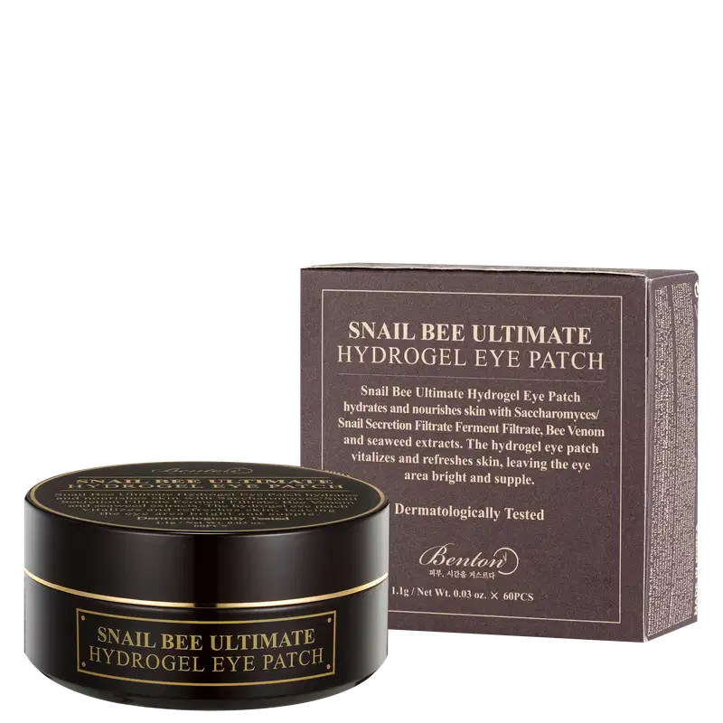 Benton Snail Bee Ultimate Hydrogel Eye - Máscara para Área dos Olhos (60 unidades)