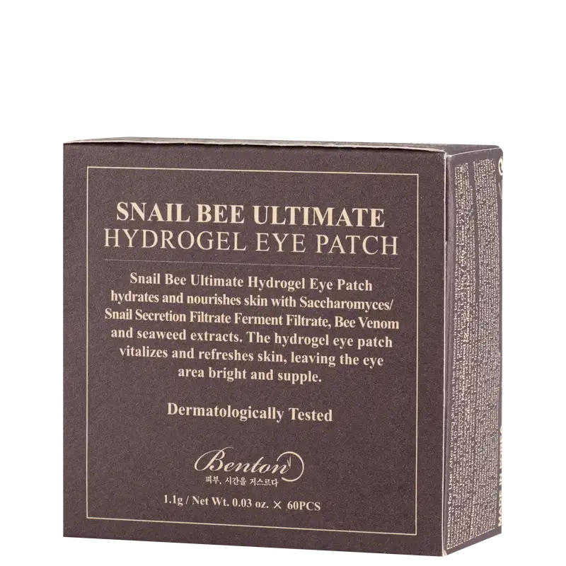 Benton Snail Bee Ultimate Hydrogel Eye - Máscara para Área dos Olhos (60 unidades)